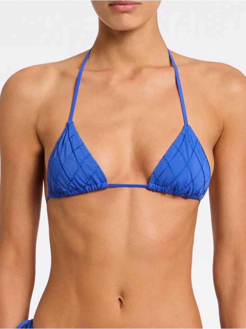 NWT: triangl swimwear VINCA - BANC BLUE Bikini Top